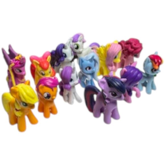 Lot of 10+ My Little Pony Mini Figures G4 Blind Bag & McDonald’s Bundle